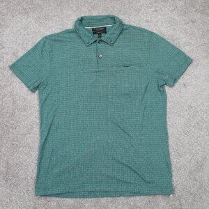 Banana Republic Polo Shirt Adult Small Luxury Touch Standard Fit Green S/S